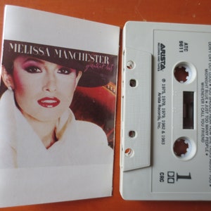 Cassette Tapes, Melissa Manchester, Pop Music Tape, Pop Music Album, Tape Cassette, Vintage Cassettes, Pop Music Cassette, Cassette Music