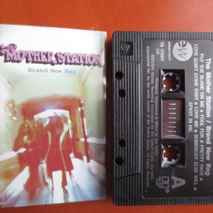 Cassette Tapes, MOTHER STATION Tape, Brand NEW Bag Album, Mother Station Album, Mother Station Music, Tape Cassette, Cassette, 1994 Cassette