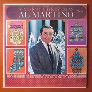AL MARTINO, CHRISTMAS Album, Christmas Songs, Christmas Record, Christmas Vinyl, Christmas Lp, Vintage Vinyl, Vintage Records, 1964 Record