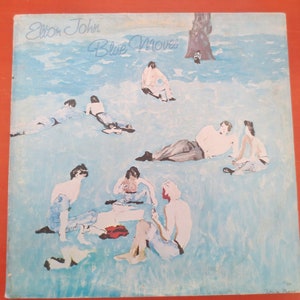 ELTON JOHN, BLUE Moves, Elton John Album, Elton John Vinyl, Elton John Lp, Elton John Record, Vinyl Album, Lps, Vintage Records, 1976 Record