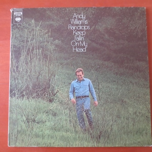 Vintage Records, ANDY WILLIAMS, RAINDROPS, Andy Williams Albums, Andy Williams Vinyl, Vintage Vinyl, Jazz Albums, Vinyl Lps, 1969 Records