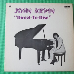 JOHN ARPIN, Direct To Disc, Jazz Records, Vintage Vinyl, John Arpin Records, John Arpin Albums, John Arpin lp, Vintage Records, 1975 Records