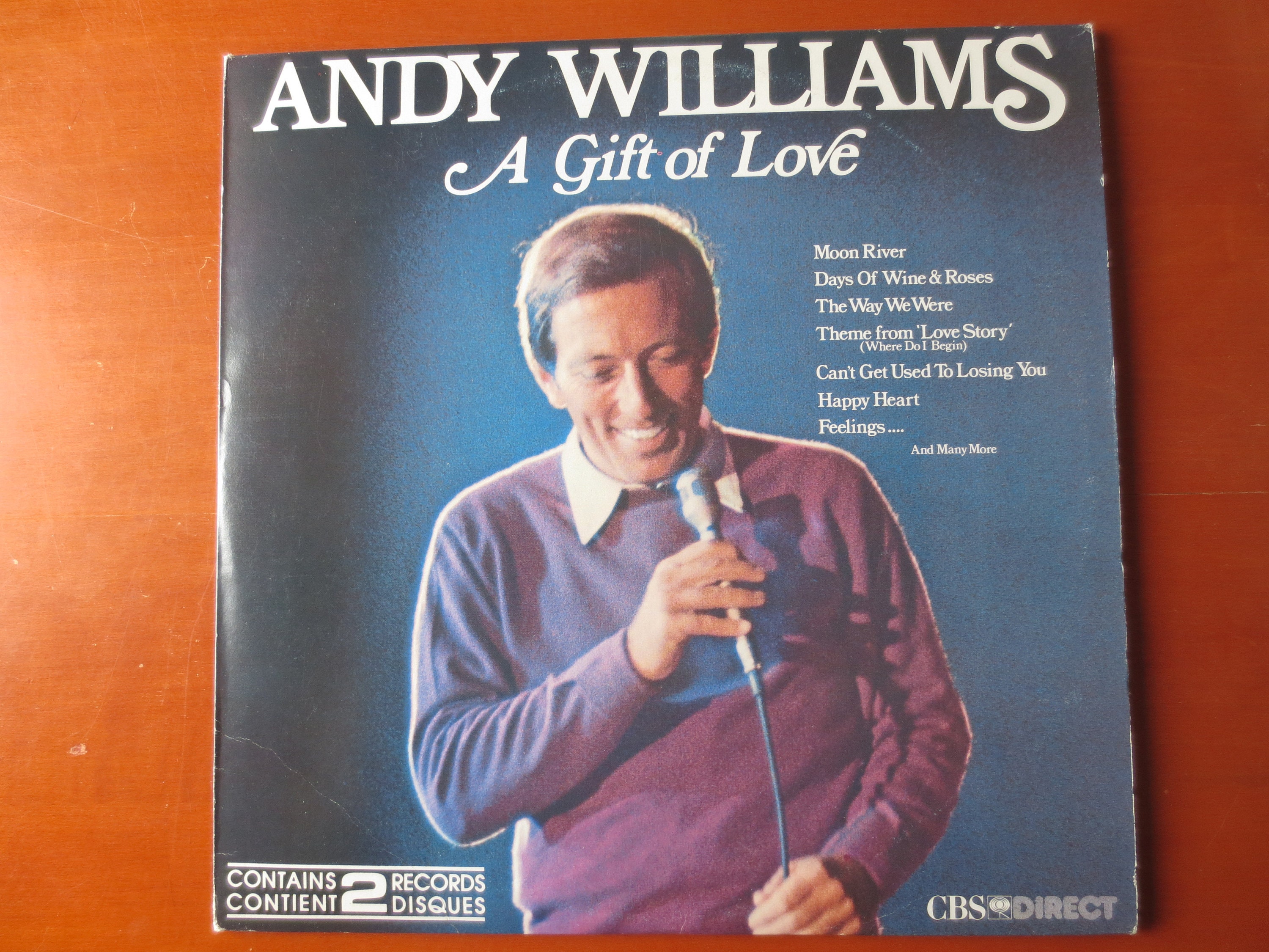 Andy Williams 'A Gift of Love' Vinyl Record - 1979 Double Album - Etsy