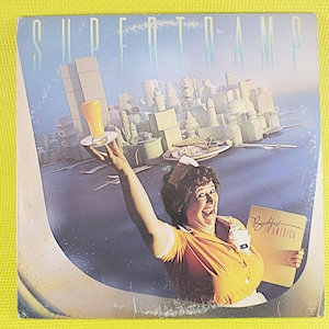 Vintage Records, SUPERTRAMP, BREAKFAST in America, Rock Record, SUPERTRAMP Albums, Supertramp Records, Vinyl Record, Rock Vinyl, 1979 Album