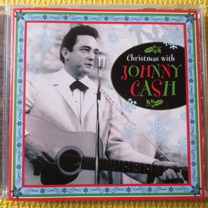 Vintage Cds, JOHNNY CASH, CHRISTMAS, Johnny Cash Cd, Johnny Cash Album, Christmas Cd, Music Cd, Christmas Music Cd, Country Compact Discs