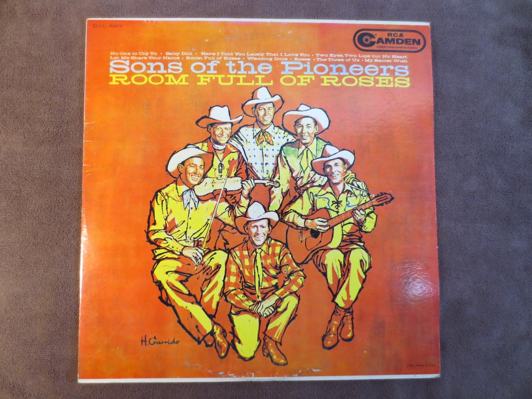Sons Of The Pioneers Room Full Of Roses