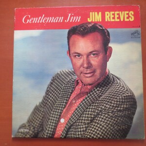 Vintage Records, JIM REEVES, GENTLEMAN Jim, Vintage Vinyl, Jim Reeves Album, Jim Reeves Vinyl, Jim Reeves Lp, Jim Reeves Record, 1963 Record