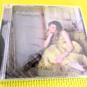 Vintage Cd, ANDREA LINDSAY, la belle etoile, FRENCH Pop Cd, Andrea Lindsay Cd, Andrea Lindsay Album, French Pop Music, Andrea Lindsay Music