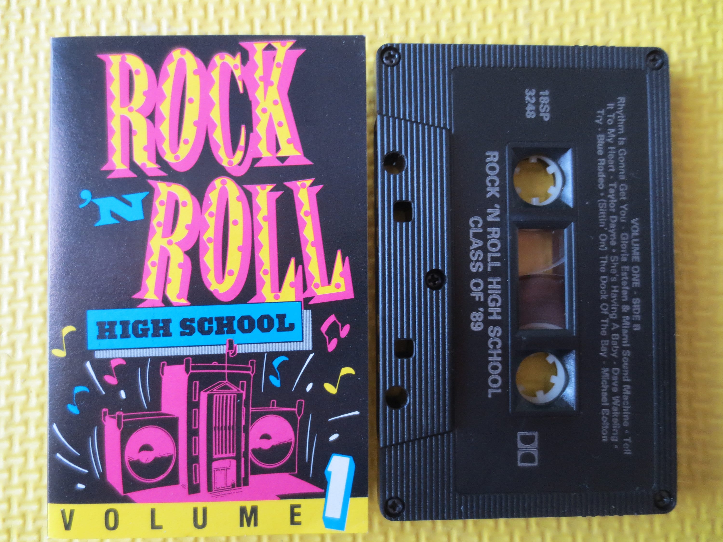 Rock 'N Roll High School Vol. 1 – Rockin' Hits (1989) Cassette - Etsy