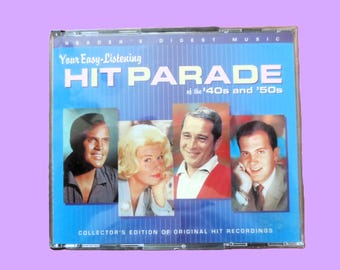 HIT PARADE, Readers Digest, 3 Disc's, 1997 Compact Disc, Vintage Cd