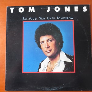 Vintage Records, TOM JONES, Say You&#39;ll Stay, Tom Jones Records, Tom Jones Albums, Tom Jones Music, Pop Music, Record Vinyl, Lp, 1977 Records