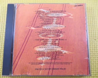 Led Zeppelin 3 CD Set Welcome to 2nd Weekend Knebworth Festival