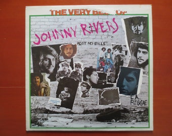 Vintage Records, JOHNNY RIVERS, BEST of Album, Johnny Rivers Record, Johnny Rivers Albums, Johnny Rivers Vinyl, Vintage Vinyl, 1975 Records