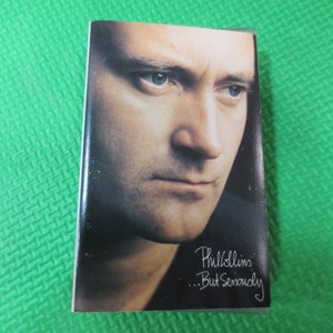 Cassette Tapes, PHIL COLLINS Tape, But Seriously Tape, Phil Collins Album, Phil Collins Music, Tape Cassette, Rock Cassette, 1988 Cassette