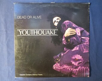 Dead or Alive Youthquake LP - Vintage 1985 Record Album Vinyl - Etsy