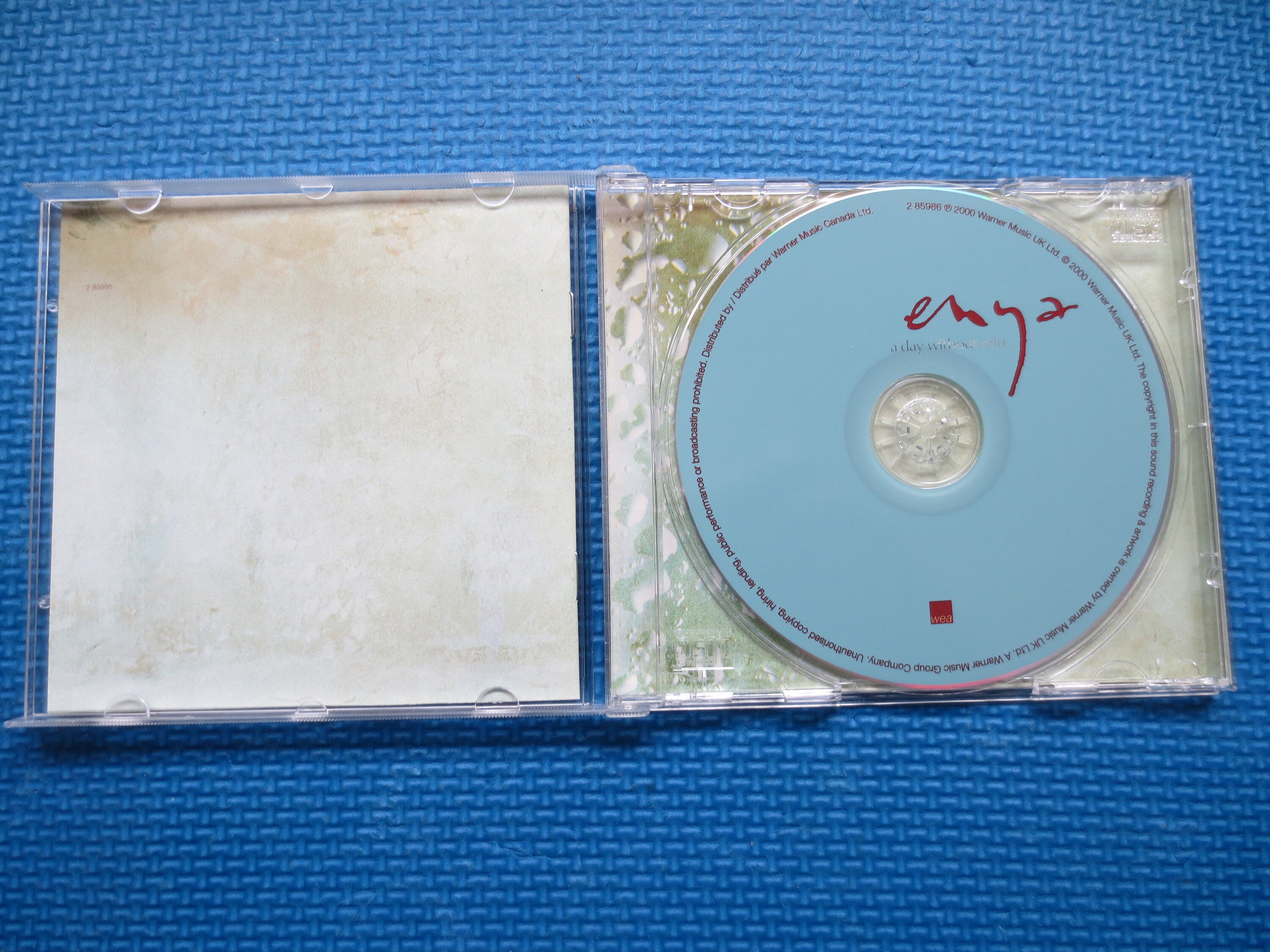 ヴィンテージ・エンヤ - A Day Without Rain CD - 2000年アルバム