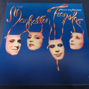 Vintage Records, MANHATTAN TRANSFER, Mecca for MODERNS, Pop Record, Vintage Vinyl, Record Vinyl, Records, Vinyl, Vinyl Album, 1981 Records