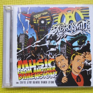Vintage Cds, AEROSMITH, MUSIC From Another Dimension, AEROSMITH Cd, Aerosmith Album, Rock Cd, Rock Music Cd, Aerosmith Songs, Hard Rock Cd
