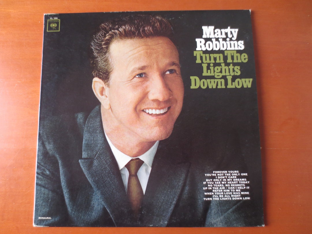 Vintage Records, MARTY ROBBINS, Turn the LIGHTS Down Low, Country
