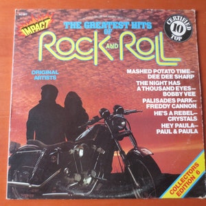 ROCK and ROLL、第6巻、ROCKレコード、ボビー・ヴィー・レコード、クリスタルズ・レコード、レコード・ビニール、LPレコード、ビニール・レコード、ヴィンテージ・レコード、1982年レコード
