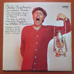 Vintage Records, CHARLIE FARQUHARSON, COMEDY Album, Comedy Vinyl, Comedy Lp, Comedy Record, Canadian Comedy, Vinyl Record, Lps, 1973 Records
