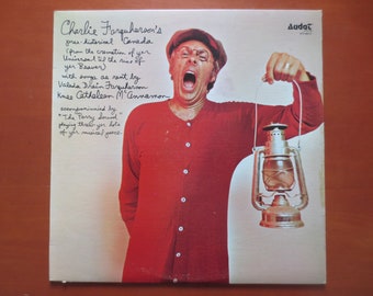 Charlie Farquharson Comedy Vinyl LP: Pree-Histerical Canada (1973)