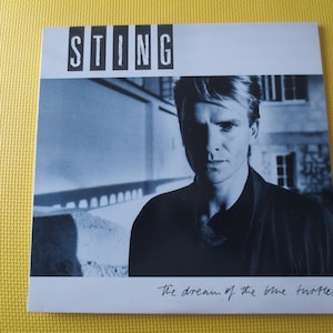 STING Records, The DREAM of the Blue TURTLES, Sting Albums, Sting Vinyl, Sting Lps, The Police Record, Lps, Vintage Records, 1985 Records
