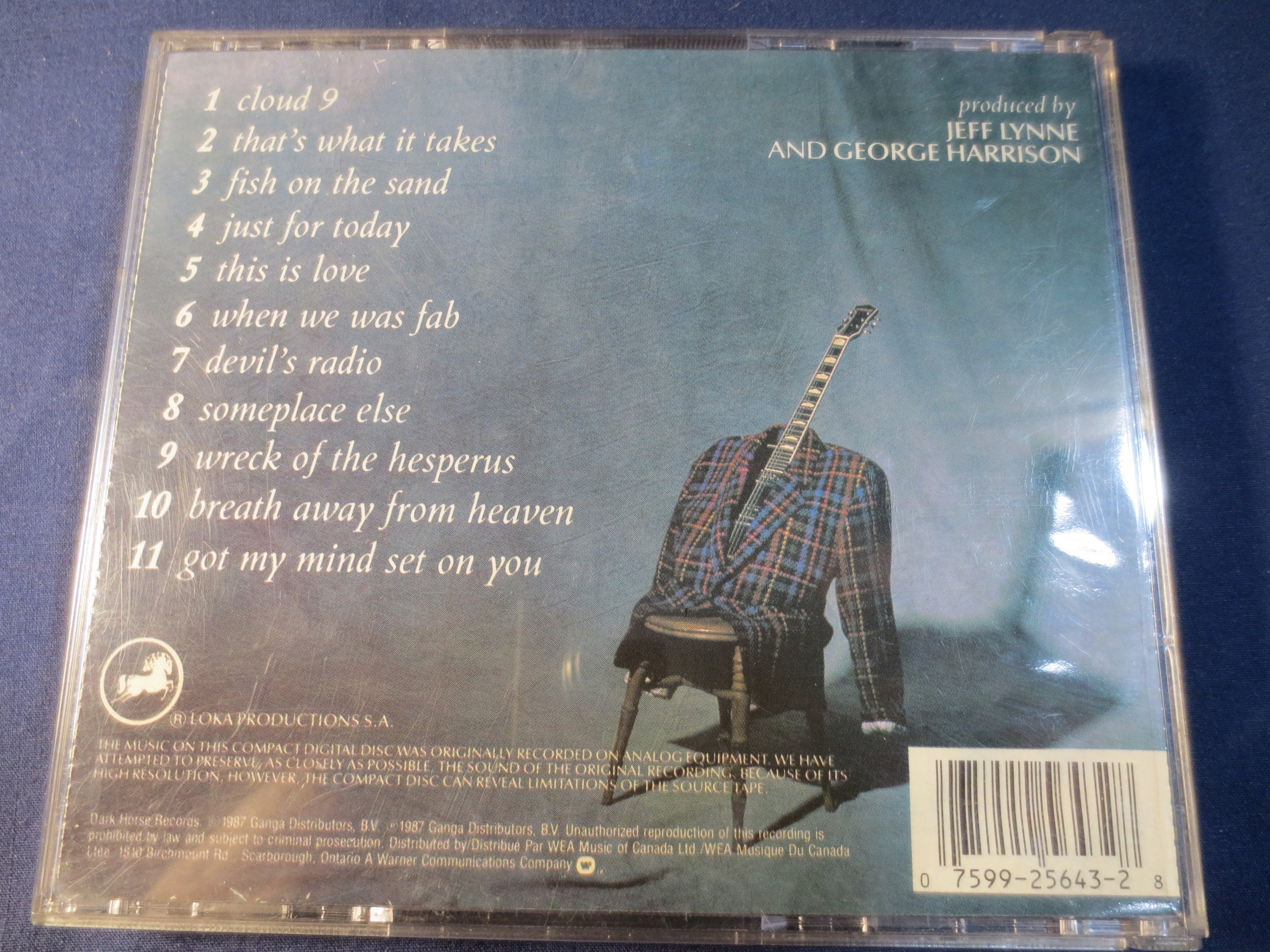 George Harrison – Cloud Nine (1987) CD - Etsy