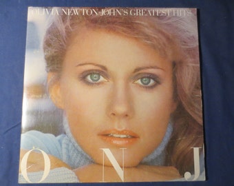 Vintage Records, OLIVIA NEWTON-JOHN, Greatest Hits, Pop Record, Vintage Vinyl, Record Vinyl, Record, Vinyl Record, Pop Vinyl, 1975 Records