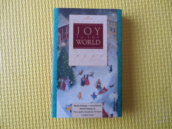 JOY to the WORLD, Christmas Music, 1988 Cassette Tape, Vintage