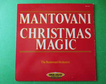 Mantovani Christmas Magic LP: 1980 Vintage Schallplatte