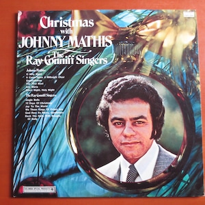 Vintage Johnny Mathis Christmas Vinyl LP: 1967 Jazz Album