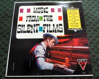 SILENT FILM MUSIC, Ragtime Records, Silent Movie Music, Movie Music Record, Honky Tonk Records, Vintage Records, Ragtime Piano Record