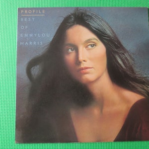 Vintage Records, EMMYLOU HARRIS, BEST of, Country Records, Vintage Vinyl, Record Vinyl, Records, Vinyl Records, Vinyl Album, 1978 Records