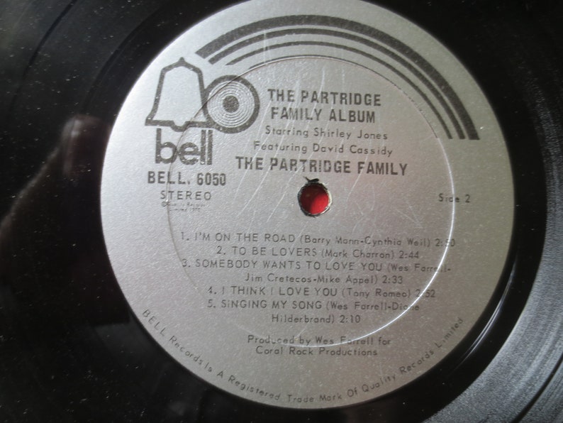 The Partridge Family Album, 1970 Debut LP, David Cassidy - Etsy
