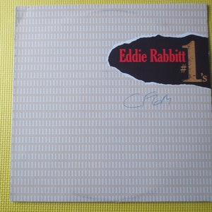 Vintage Records, EDDIE RABBITT, Number ONE&#39;s, Eddie Rabbitt Record, Country Records, Eddie Rabbitt Album, Eddie Rabbitt Lp, Lp, 1985 Records