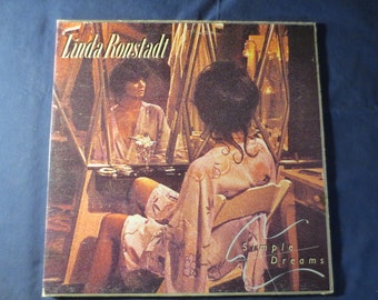 LINDA RONSTADT, Simple DREAMS, Vintage Album, 1977 Record, Vinyl Lp