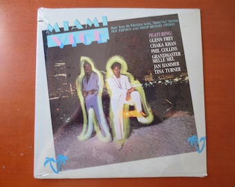 Bande originale du vinyle LP Miami Vice scellé - 1985 Disque de musique pop