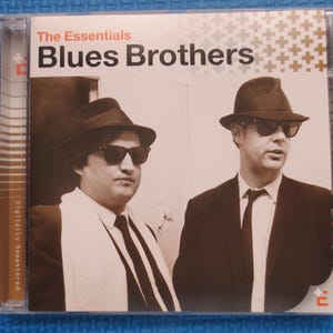 Vintage Cd, BLUES BROTHERS, ESSENTIALS, Blues Cd, Blues Compact Disc, Classic Blues Cd, Blues Album, Blues Brothers Song, 2000 Compact Discs