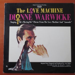 DIONNE WARWICKE, The LOVE Machine, Dionne Warwicke LP, Pop-Platte, Schallplatten, Schallplatten, Vintage Schallplatten, 1971 Schallplatten