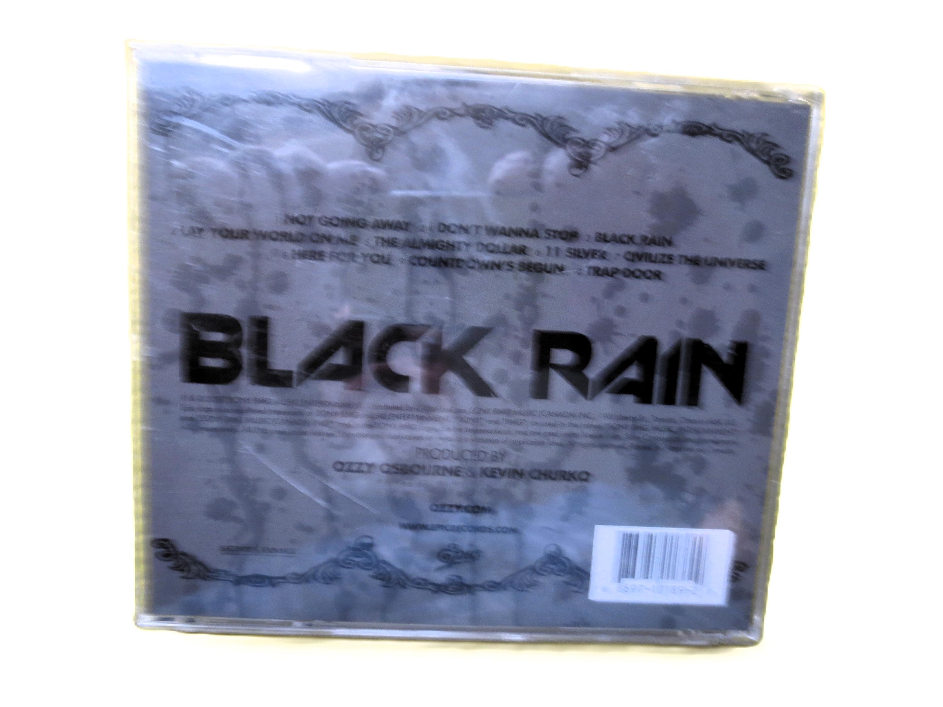 OZZY OSBOURNE, BLACK Rain, Heavy Metal, Compact Disc, Vintage Cd