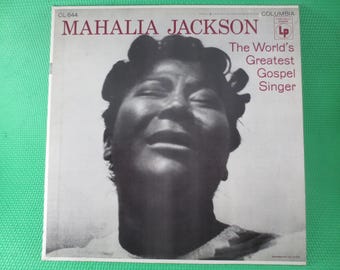 Mahalia Jackson LP: The World's Greatest Gospel Singer, 1955 Vinyl Album