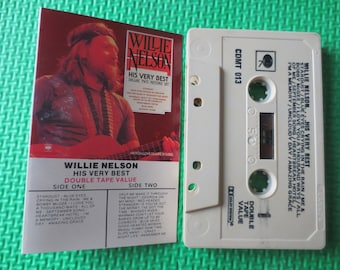 WILLIE NELSON, His HITS, cassettebandje uit 1985, vintage cassette