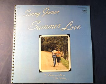 Sonny James 'Summer Love' LP - 1979 Country Album