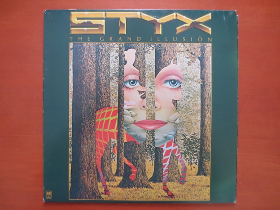Styx - the Grand Illusion Vinyl Record - 1977 Rock Album - Etsy