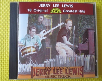 Vintage Jerry Lee Lewis CD: 18 Original Greatest Hits (1984)