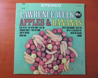 LAWRENCE WELK, Apples and Bananas, Vintage Album, 1965 Plaat, Vinyl LP
