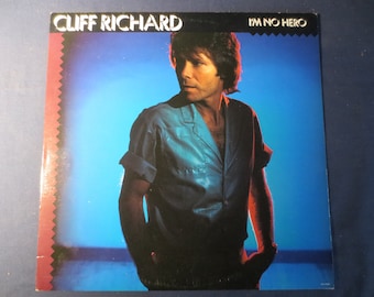 Cliff Richard 'I'm No Hero' LP - 1980 Vintage Rock Record