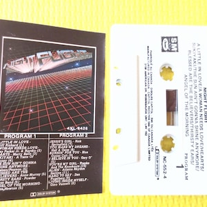 Kassettenbänder, NACHTFLUG, Rock MUSIK, Rock and Roll Tape, Rockmusik Kassette, Musikkassetten, Cliff Richard Tapes, Tonband, 1981 Kassette