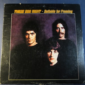 THREE DOG NIGHT, Suitable For Framing, Rock Record, Pop Record, Vintage Vinyl, Record Vinyl, Vinyl Record, Lp, Vintage Records, 1969 Records
